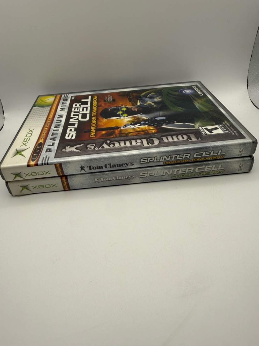 Tom Clancy's Splinter Cell Platinum Hits -Pandora Tomorrow/Chaos Theory Bundle